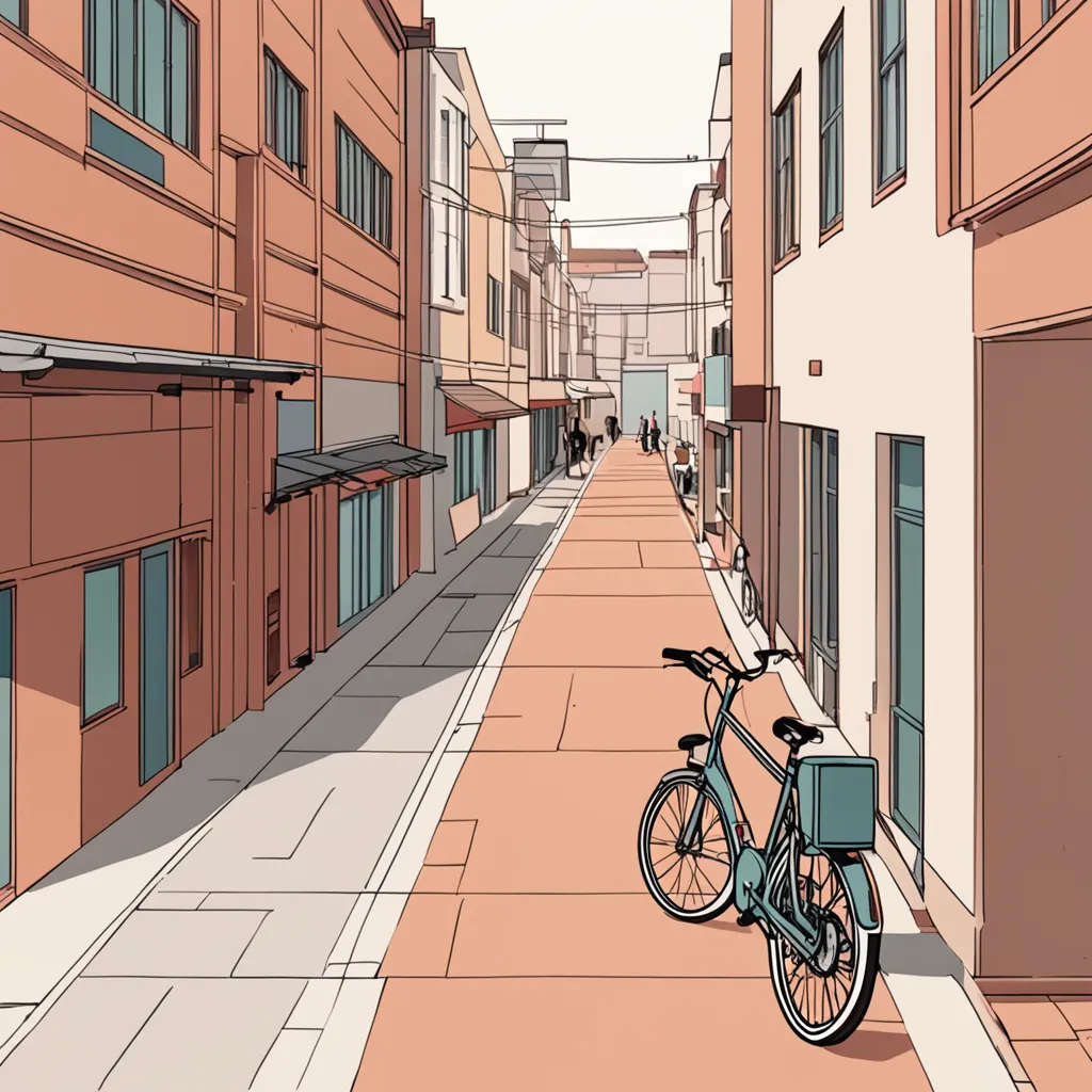bicycle parked near residential train station entrance